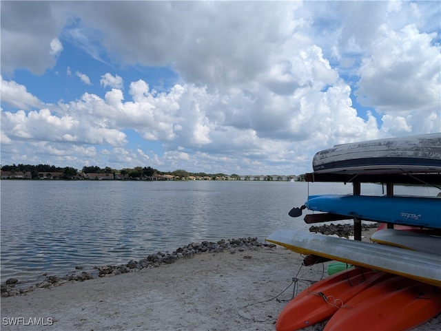 property view of water