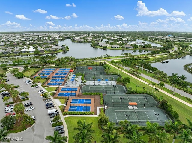 5154 Andros Dr, Naples, FL 34113 - aerial view with a water view