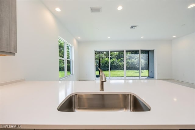 kitchen with sink