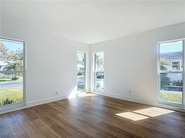 empty room featuring a wealth of natural light