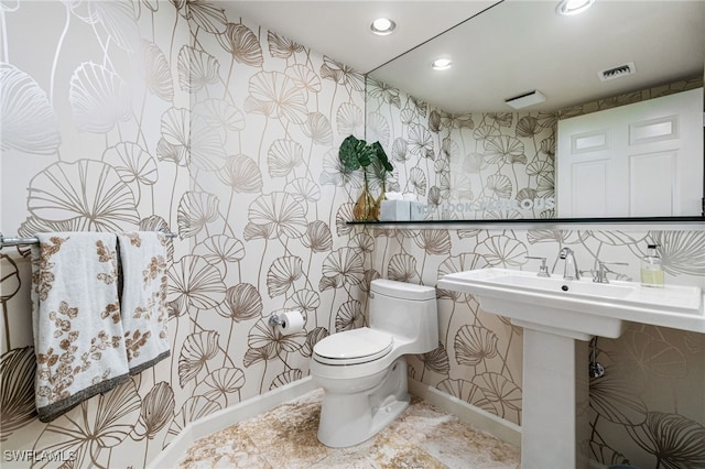 bathroom with toilet