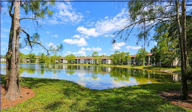 5754 Deauville Cir Unit E104, Naples, FL 34112 - water view with nearby suburban area