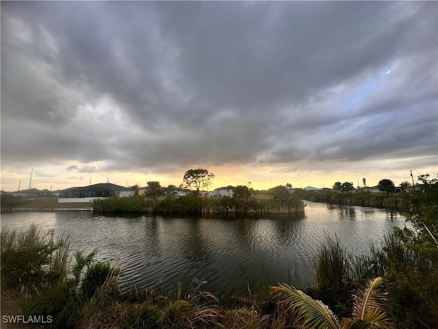 property view of water