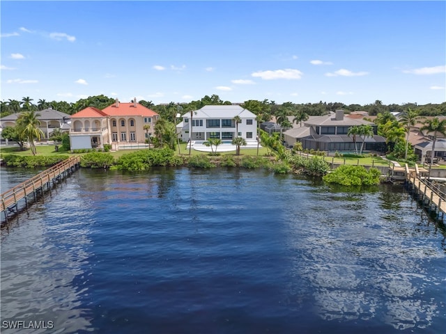 property view of water