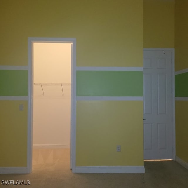 view of closet