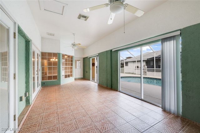 17585 Blackfriar Dr, Fort Myers, FL 33908 - empty room featuring ceiling fan
