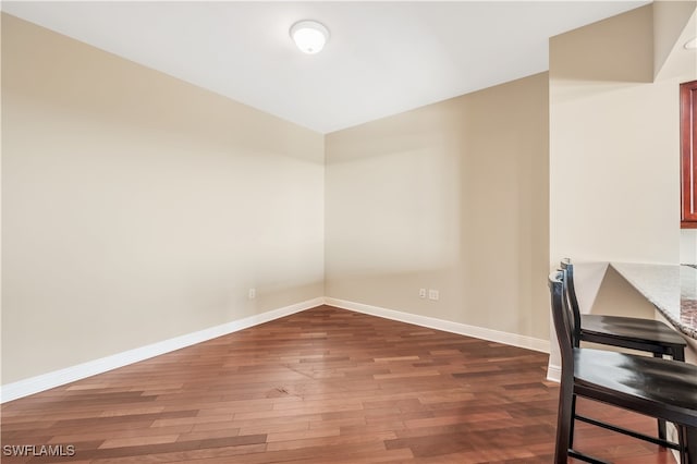 interior space featuring hardwood / wood-style floors