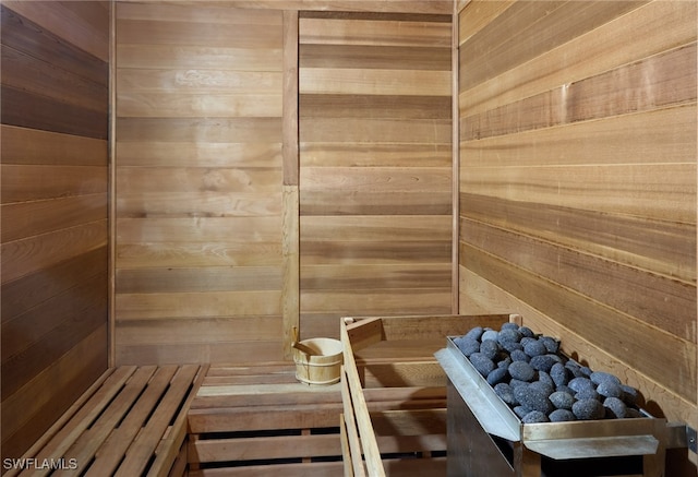 view of sauna / steam room