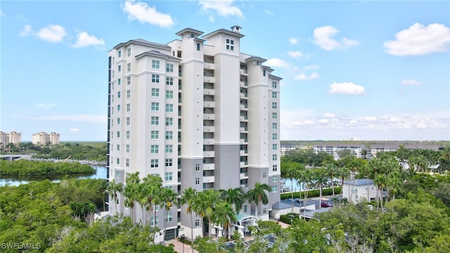 view of property featuring a water view