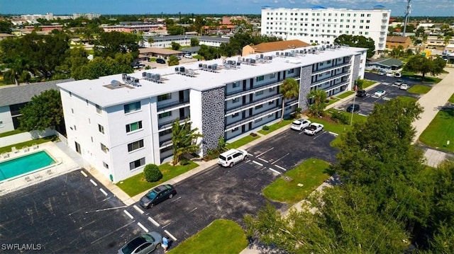 4906 Victoria Dr Unit 413, Cape Coral, FL 33904 - drone / aerial view of a pool area