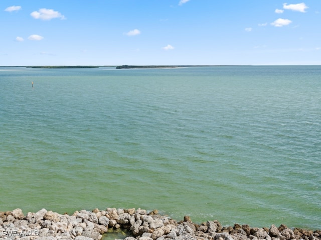 view of water feature