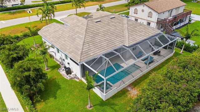 101 Bald Eagle Dr, Marco Island, FL 34145 - aerial view of property and surrounding area featuring a pool