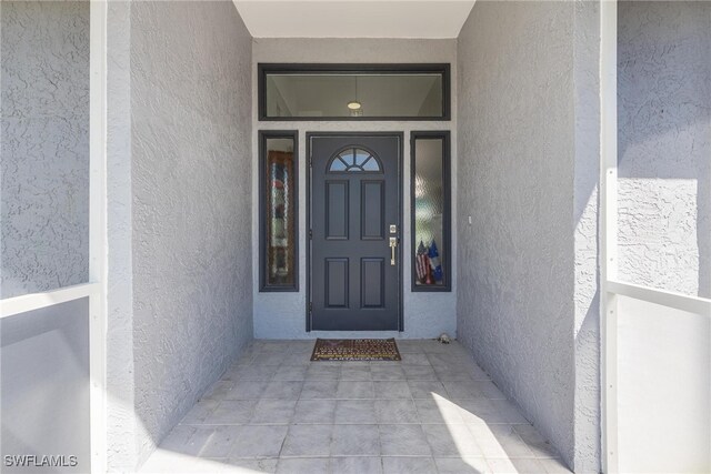 view of property entrance