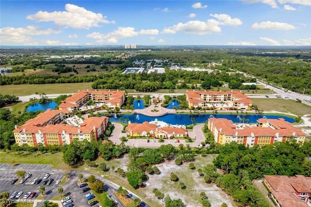 21490 Strada Nuova Cir Unit D307, Estero, FL 33928 - aerial view of a large body of water