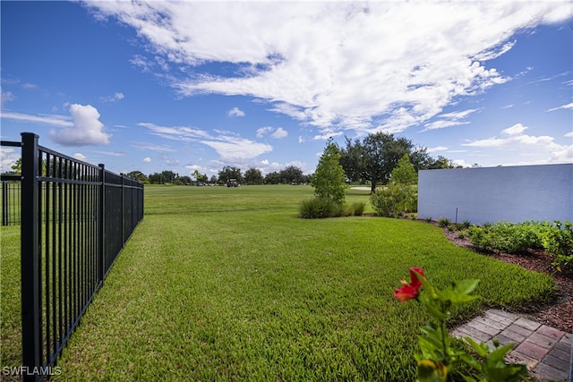 view of yard