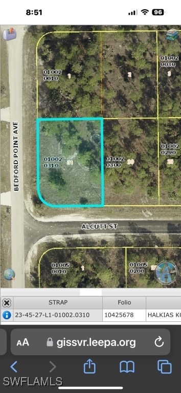 921 Alcutt St, Lehigh Acres FL, 33974 land for sale