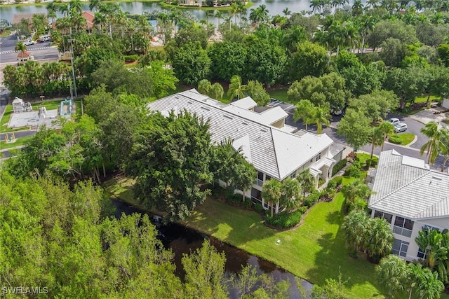 4705 Hawks Nest Way Unit 103, Naples, FL 34114 - aerial view with a water view