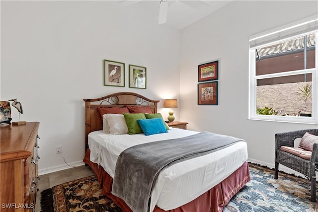 7539 Key Deer Ct, Fort Myers, FL 33966 - bedroom featuring baseboards and a ceiling fan