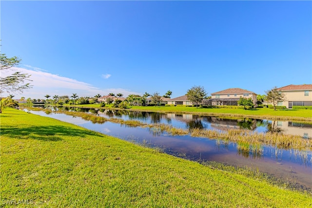 property view of water