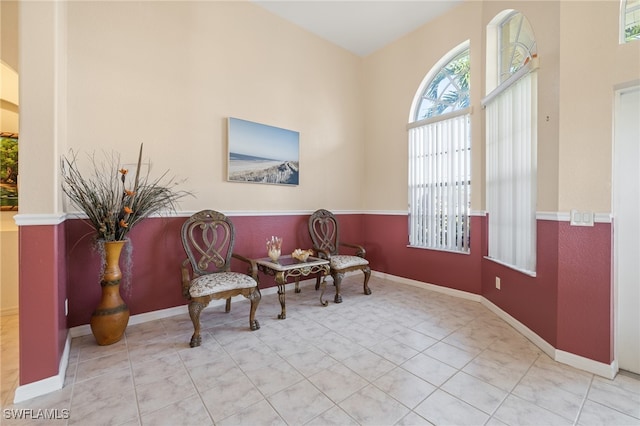 view of sitting room