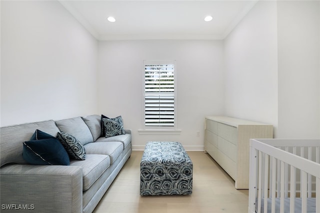 interior space featuring light hardwood / wood-style flooring