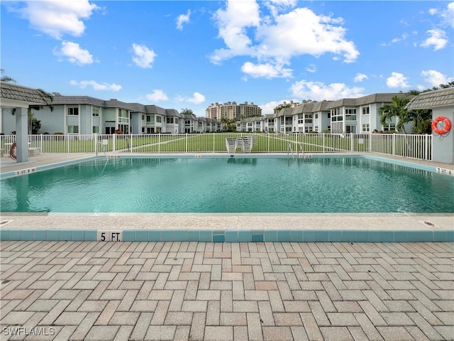 view of pool