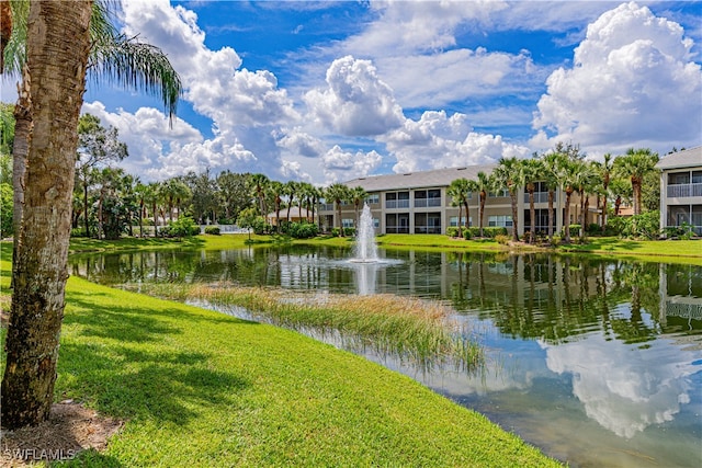 property view of water