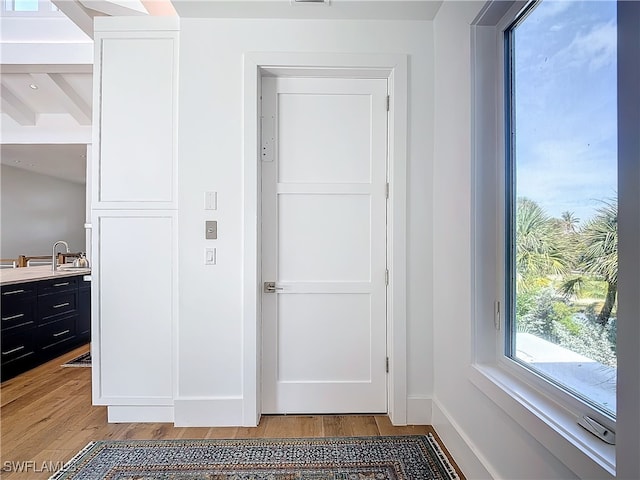 view of closet