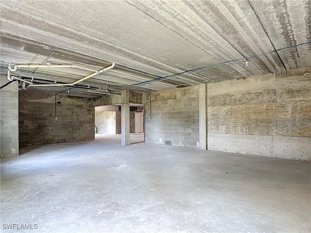 9345 Dimmick Dr, Sanibel, FL 33957 - view of unfinished basement