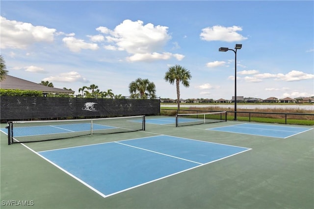 view of sport court featuring basketball court