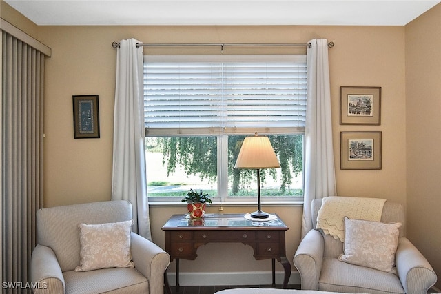 view of sitting room