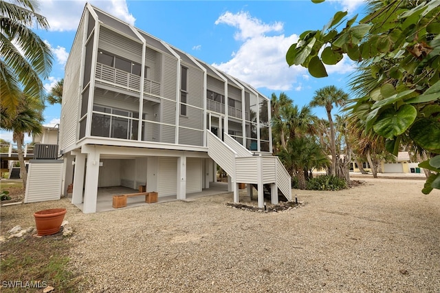 back of house featuring a patio