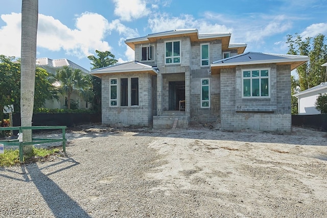 view of rear view of house