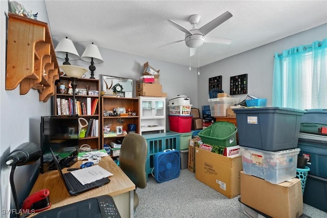 8913 Somerset Blvd, Fort Myers, FL 33919 - storage featuring a ceiling fan