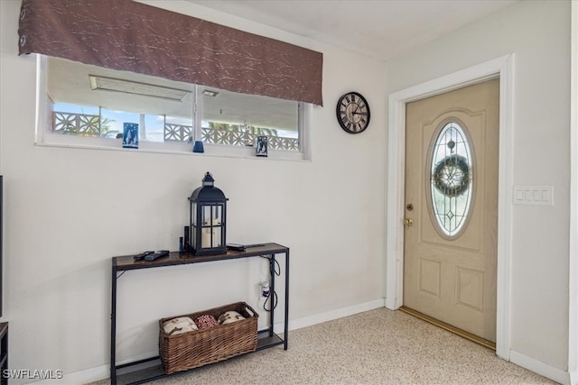 view of foyer