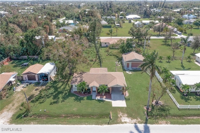 5807 Cubles Dr, Bokeelia, FL 33922 - bird's eye view featuring a residential view