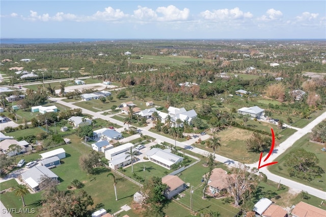 5807 Cubles Dr, Bokeelia, FL 33922 - aerial view featuring a residential view