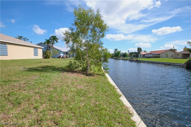 property view of water