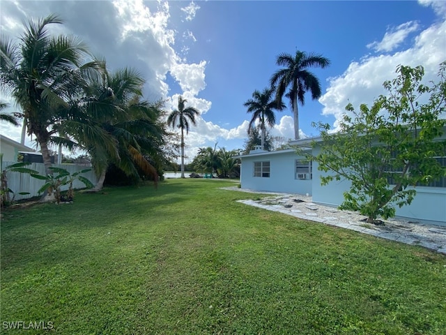 22 Constitution Dr, Naples, FL 34112 - view of yard featuring fence