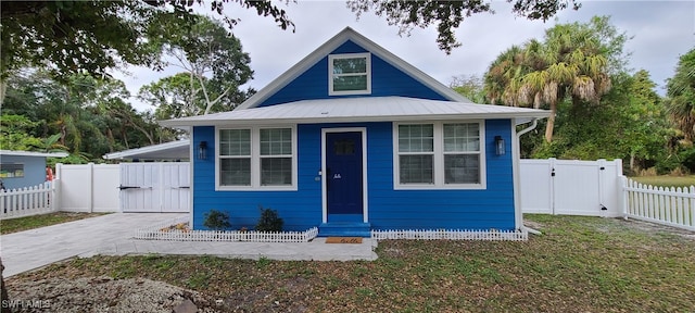 view of bungalow