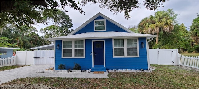 view of bungalow-style house