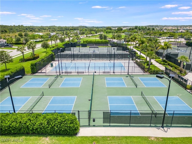 view of sport court