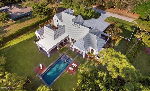 581 Myrtle Rd, Naples, FL 34108 - view from above of property