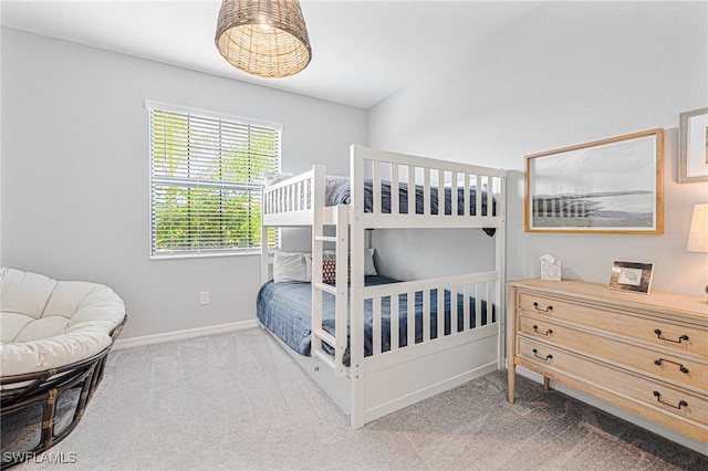 bedroom featuring carpet floors