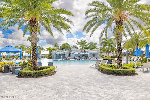 view of swimming pool