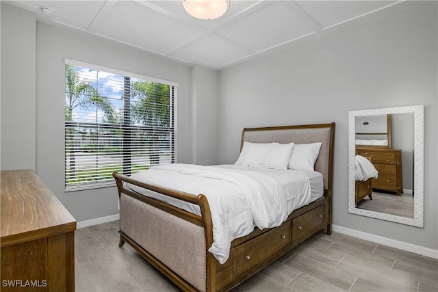 bedroom featuring multiple windows