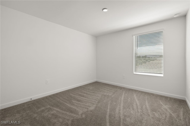 empty room featuring carpet