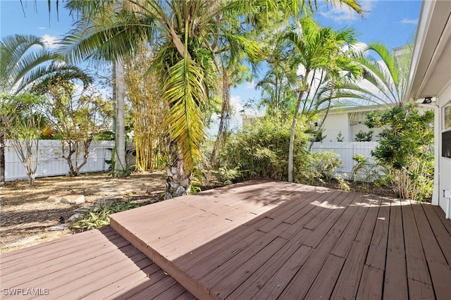 1235 Rordon Ave, Naples, FL 34103 - deck with fence