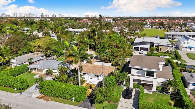 1235 Rordon Ave, Naples, FL 34103 - aerial view of residential area featuring a skyline view