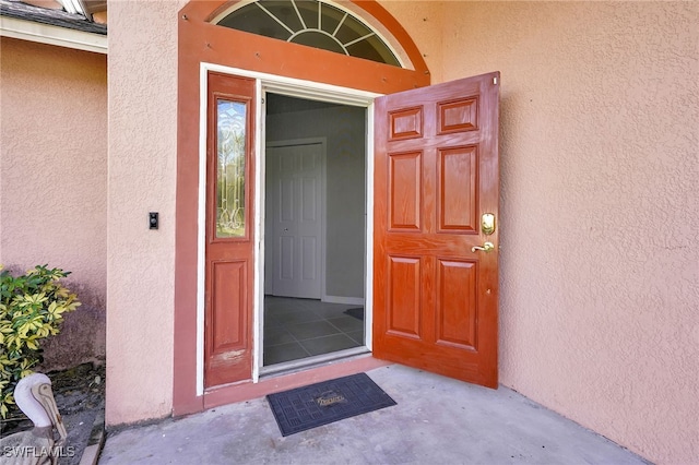 view of entrance to property